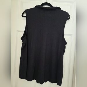 Maurices Black Ribbed Tank